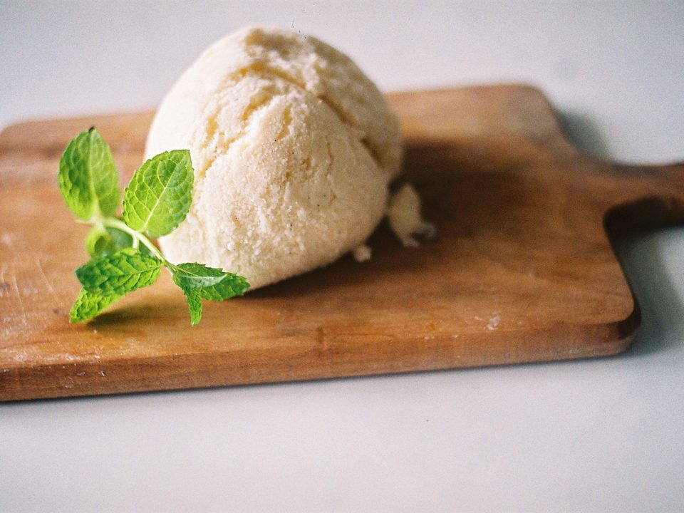 Vanilla ice cream