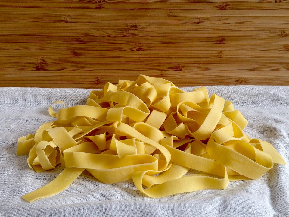 Fresh egg pasta