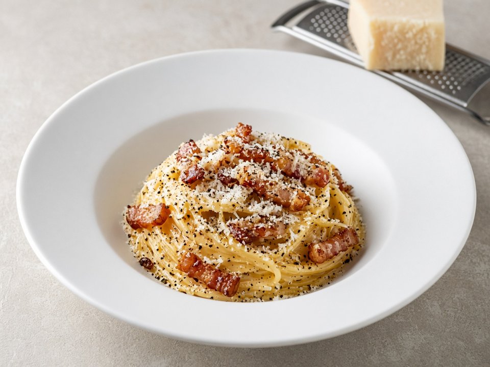 Illustration of Spaghetti Carbonara